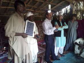 Solar light distribute