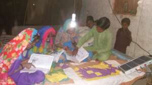 Solar light for poor communities