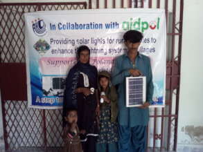 Solar Light for rural women