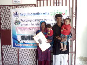 Solar light for poor communities