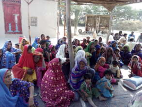 Women happy to hear about solar light