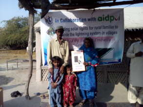 Solar light for poor communities