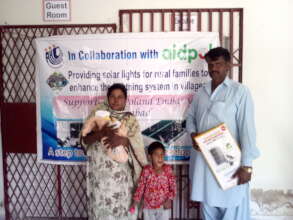 Solar light for poor communities