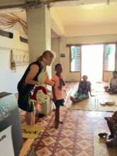 Val, Lilly the Duck, Fijian child