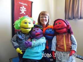 Val and the Fiji Puppets are on the Move