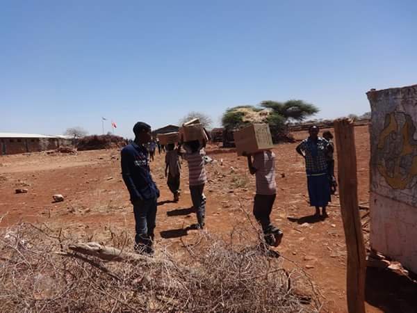 Famine support for 1700 Ethiopian students