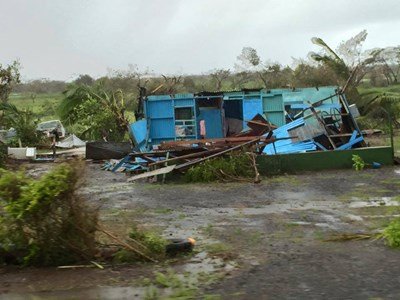 Emergency Relief for Fiji After Cyclone Winston