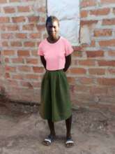 Kasensa provides Christine with food support.