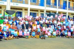 A Christmas visit by the Bishop of Cyangugu.