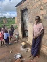 Pizz school children at home