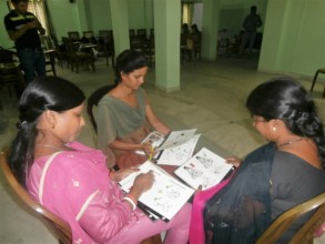 CHW's each receive their own set of visual aids