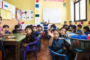 The San Antonio Preschoolers in Their Classroom