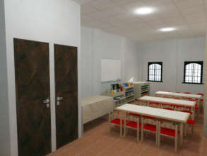 Digital Representation of a 2nd Floor Classroom