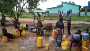 New water source at the Health Centre