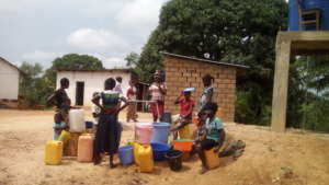New water source in Kimbobolo Village