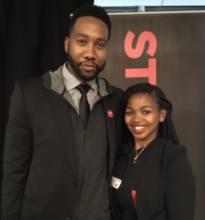 Sanelisiwe with Ndaba Mandela
