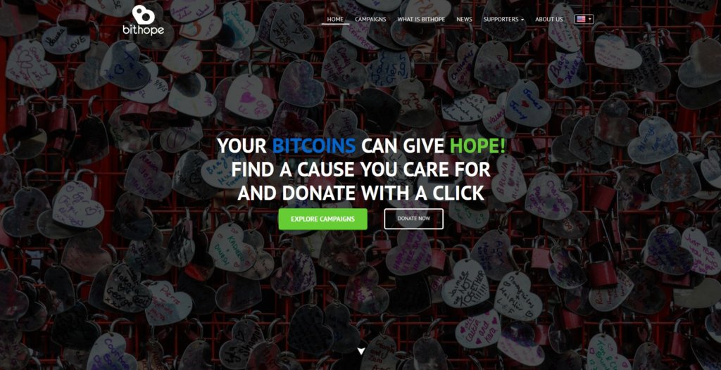 Bitcoin Crowdfunding for Charity - BitHope.org