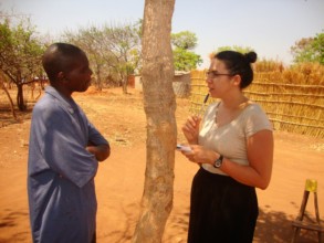 Elyse interviewed farmers to evaluate radio use