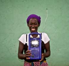 COMACO woman farmer and radio cooperative leader