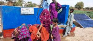 Sweet drinking water for Humans in Thar