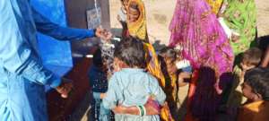 Children Enjoying with Water