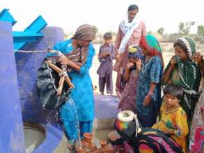 Water from a new well