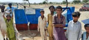 Sweet drinking water well in Thar