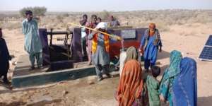 Storage of water for use