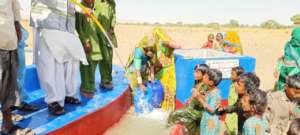 Children & Women Happy with Sweet Water Well