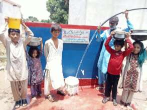 Children Getting Safe Drinking Water
