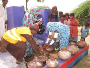 fresh sweet water from a well