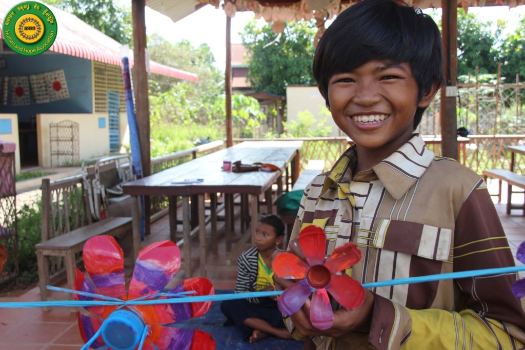 Provide Art Class to 20 Cambodian Kids for a Year