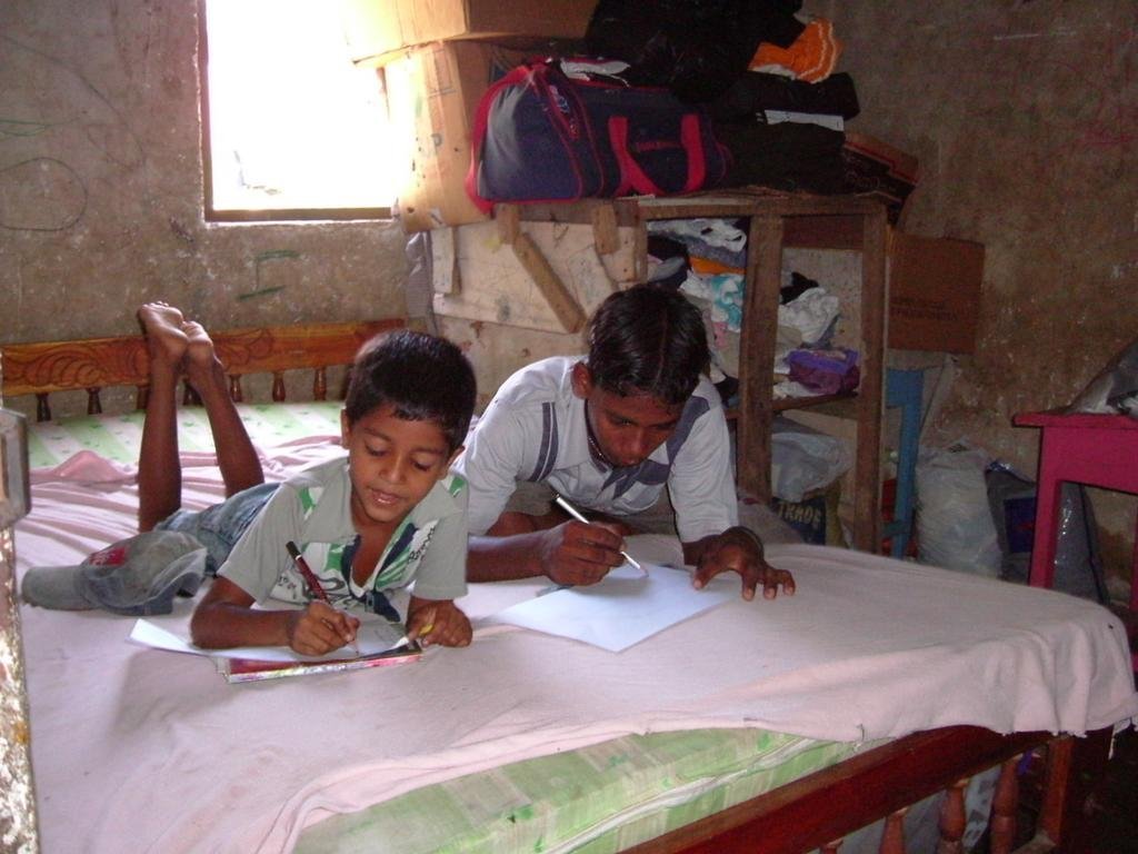 Sponsor 20 children of human trafficking victims