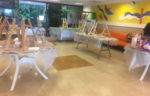New easels!