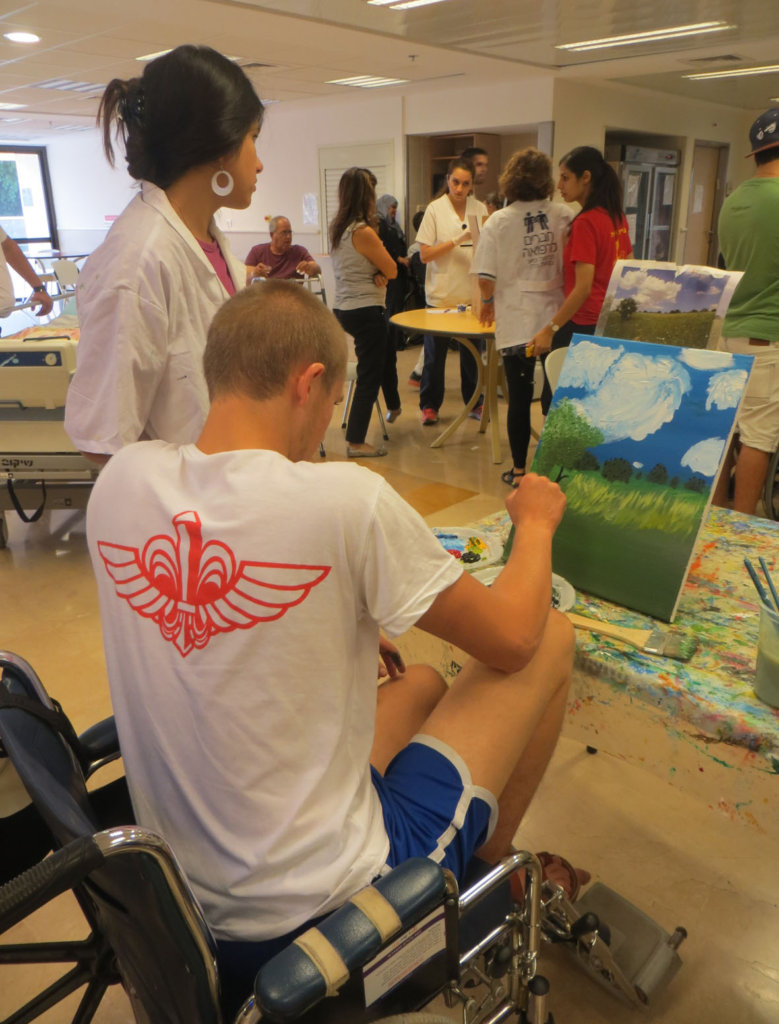 Art Therapy Workshop for Rehabilitating Soldiers