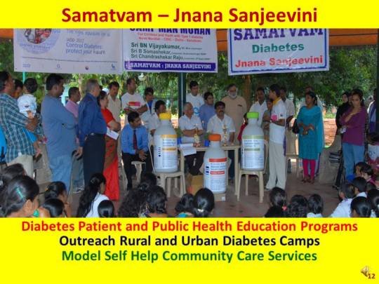 DISHA & DOSTI - FREE Diabetes clinic for the Poor