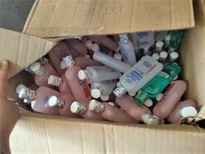 AAI provideded hygiene supplies urgently needed