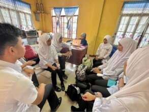 AAI Nursing scholars assist Salih Yusah Elementary