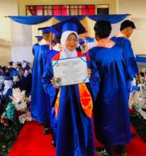 Nursing Scholar graduating