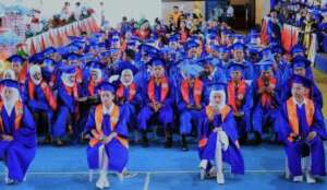 Group photo from graduation ceremony