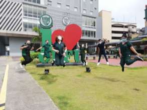 Back to class for Fatima Univ. nursing students