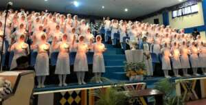Nurses light the way