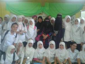 Nursing class at SSC with instructors and advisors