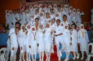 Graduating Class, Sulu State College nurses