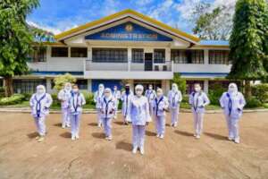 Nursing students continued studies during pandemic