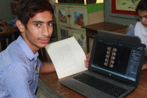 Hamza, our beneficiary, who awaits his SCNIC