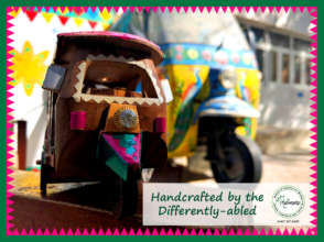 Rickshaw Replicas decorated by our team!