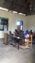 Students in the computer lab