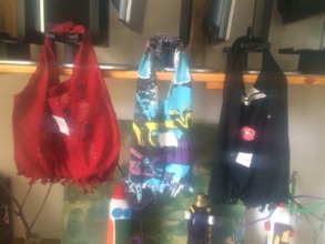 Bags made from old clothes