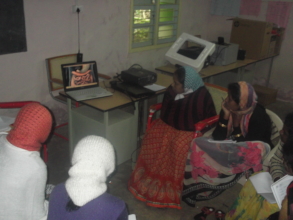 Health lessons for the Kadanadu trainees